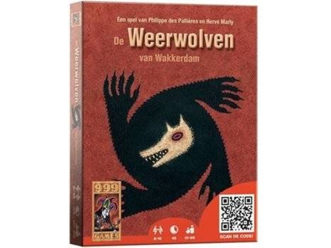 Jogo de Tabuleiro 999 GAMES De Weerwolven van Wakkerdam (Idade Mínima: 10)