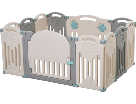 Parque Infantil HOMCOM Dobrável 12 Painéis (+6 Meses - 108x133x58cm) Parque Infantil HOMCOM Dobrável 12 Painéis (+6 Meses - 108x133x58cm)