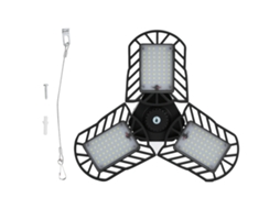 2026 lâmpada de Garagem Deformável Led 60w Sd 0013 Ajustável 90° com Corda Segura 85 265v Acessório de Iluminação Comercial