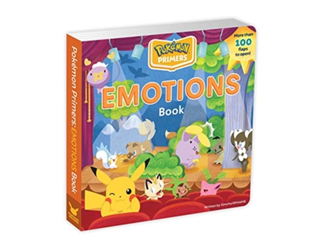Livro Pokemon Primers Emotions Book de Simcha Whitehill (Inglês - Capa Dura)