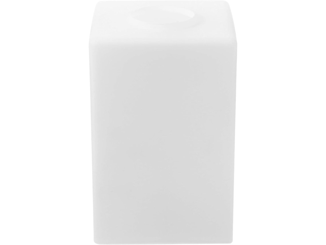 Abajur Quadrado De Vidro Fosco, 4,2 Cm De Diâmetro, Para Luminária Pendente, Peça De Reposição.