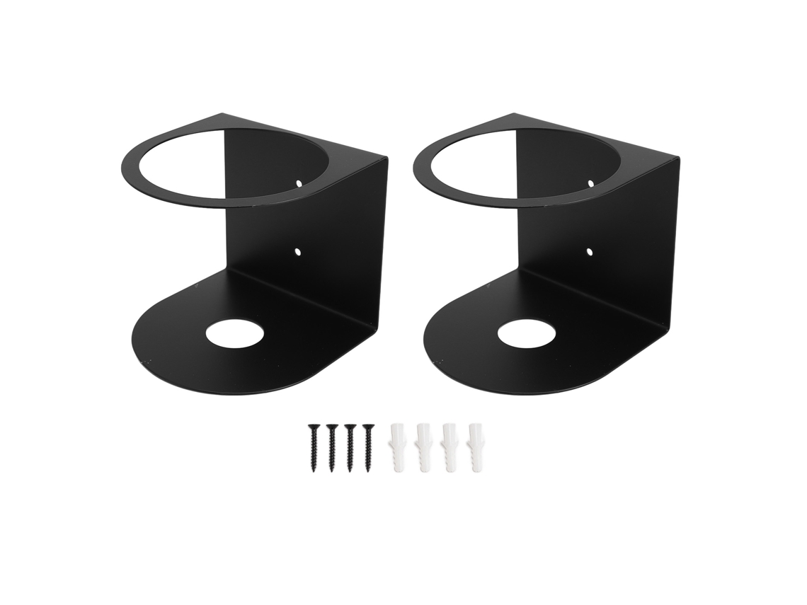 Suporte de parede para latas de spray em ferro, rack de armazenamento, 2 unidades | S/MARCA