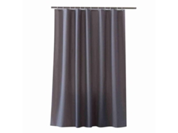 Cortina De Banheiro 240x180cm Cinza Escuro À Prova D'água
