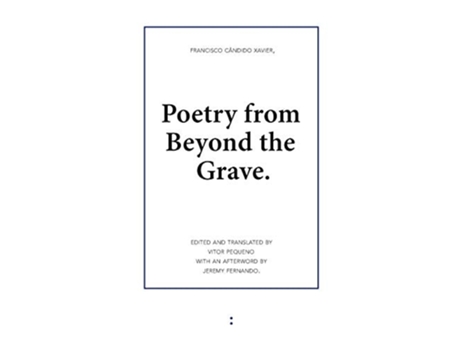 Livro Poetry From Beyond The Grave De Francisco Candido Xavier (inglês)