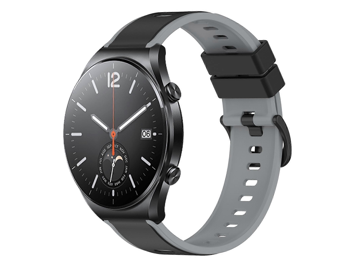 Pulseira De Silicone Bicolor De 22 Mm Para Xiaomi Mi Watch S1