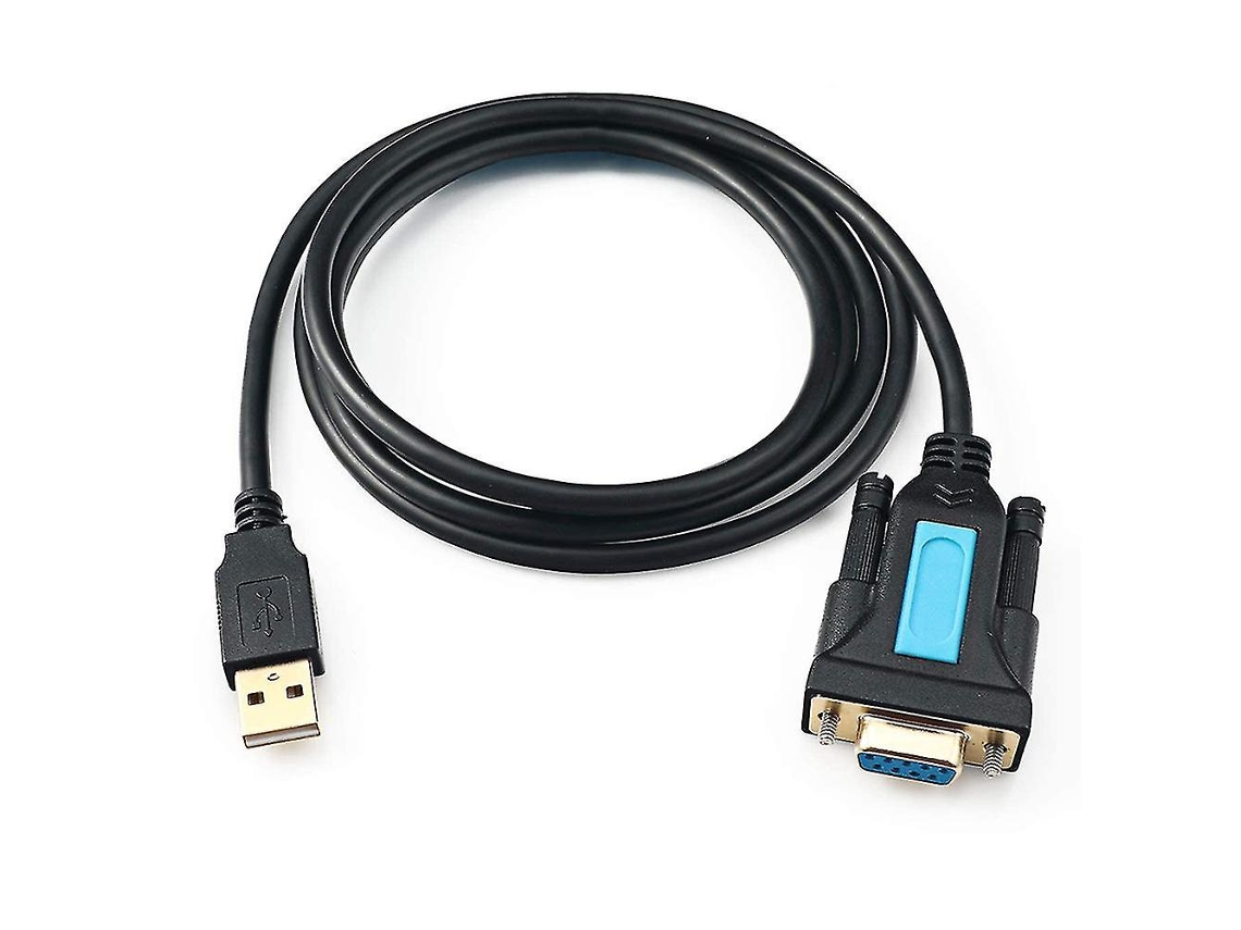 Adaptador Usb Para Rs232 Com Chip Pl2303, Cabo Usb 2.0 Macho Para Rs232 Fêmea Sistemas Operacionais Linux/windows Xp/