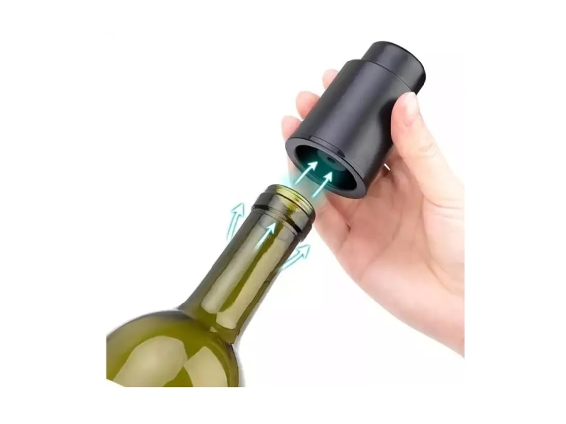 Pacote Com 2 Rolhas De Champanhe/vinho - A Vácuo