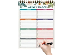 Planner Semanal Bloco De Planejamento Sem Dados