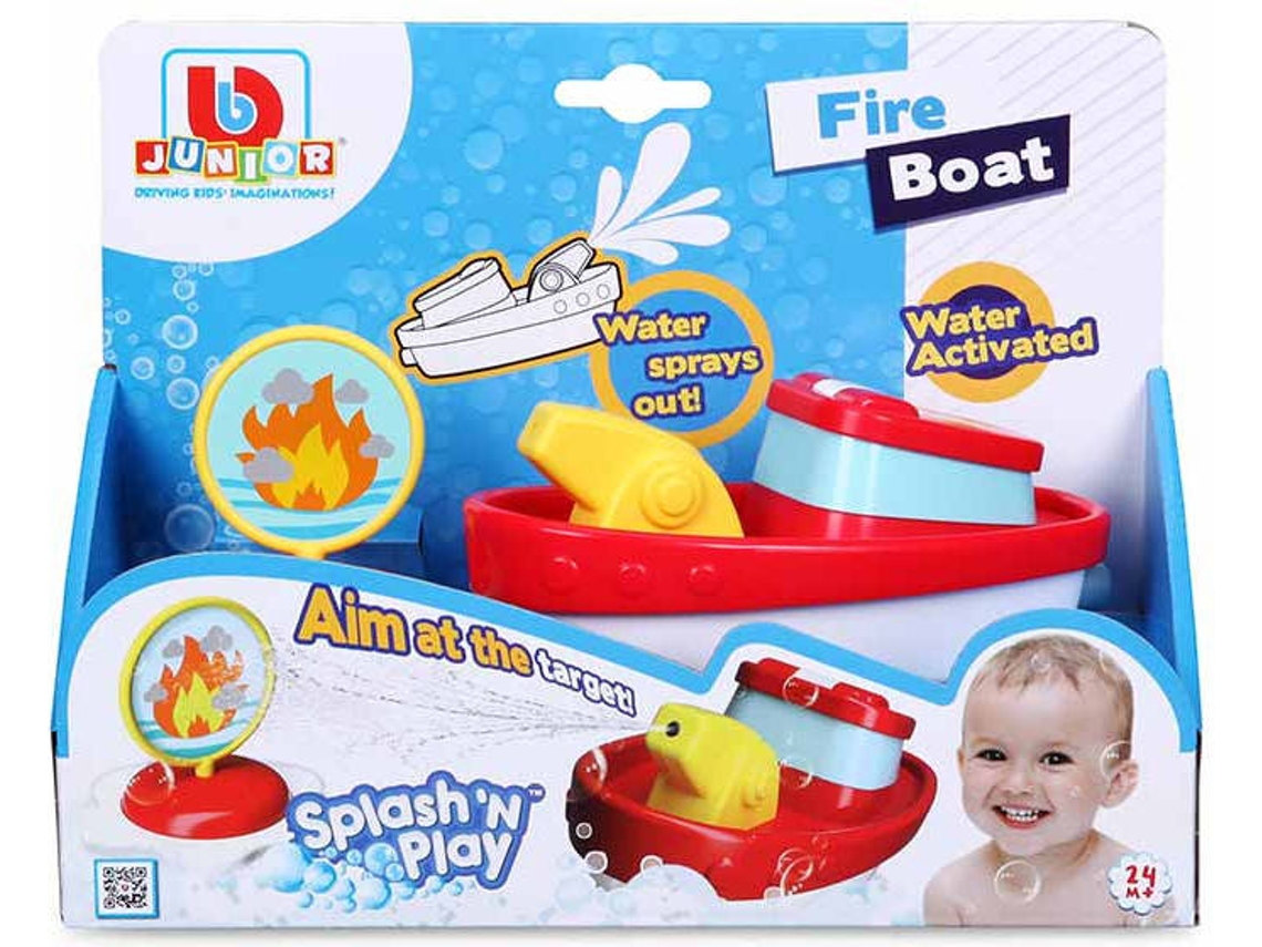 Carro Colecionável BURAGO Junior Splash'n Play Fire Boat (Idade Mínima: 2)