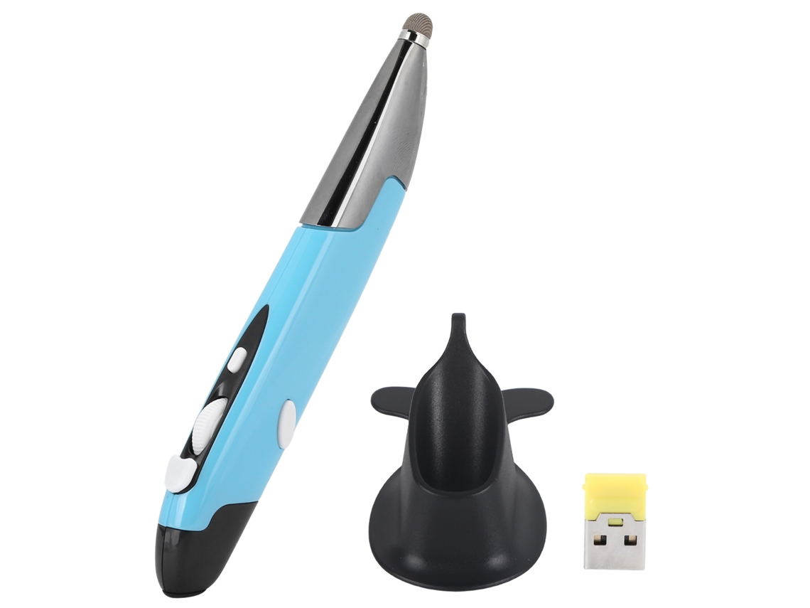 Mouse em Forma de Caneta LAXISCREED (óptico Sem Fio, Virar Página por Infravermelho, Controle de Jogo)