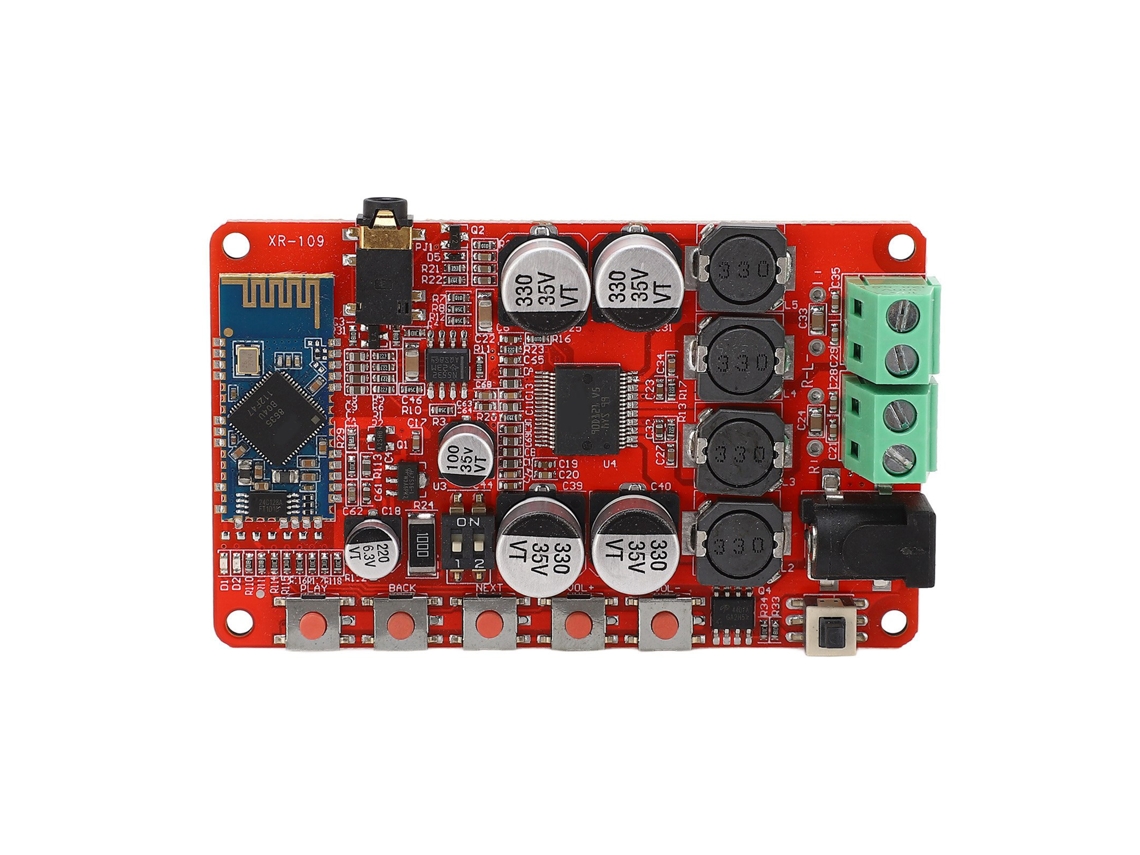 Módulo Placa Amplificador De Áudio Bluetooth 4.0 Tda7492p
