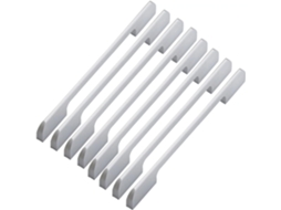 Conjunto De 8 Puxadores Modernos E Simples Em Liga Alumínio Para Móveis, Ideais Para Gavetas, Armários E Cômodas, Na Cor