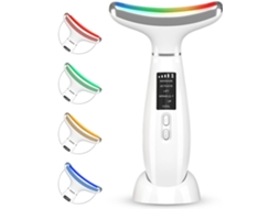 Led 4 Cores + Vibração + Calor Para Antienvelhecimento E Relaxamento - Branco