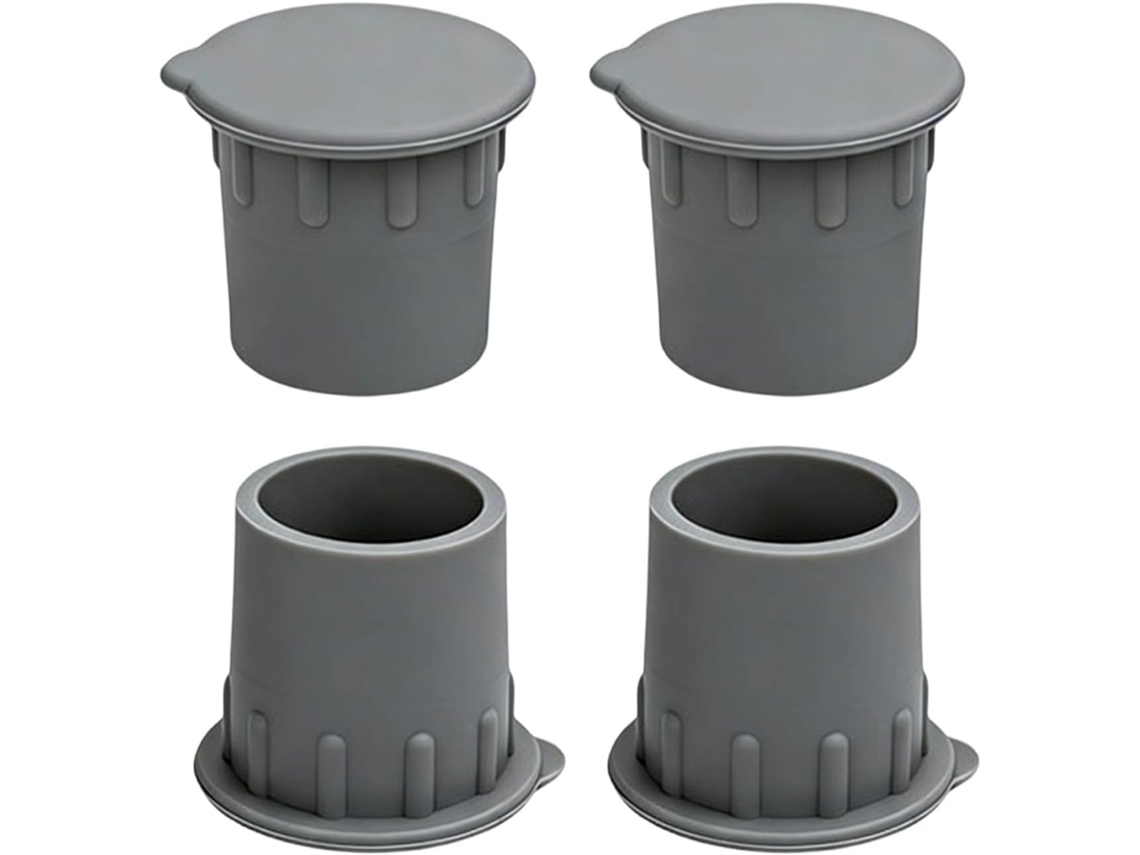 Conjunto De 4 Tampões Protetores Para Orifícios Em Cercas De Piscina |
