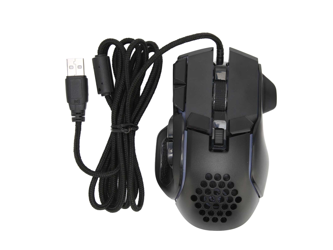 Mouse Gamer Óptico Com Fio Rgb
