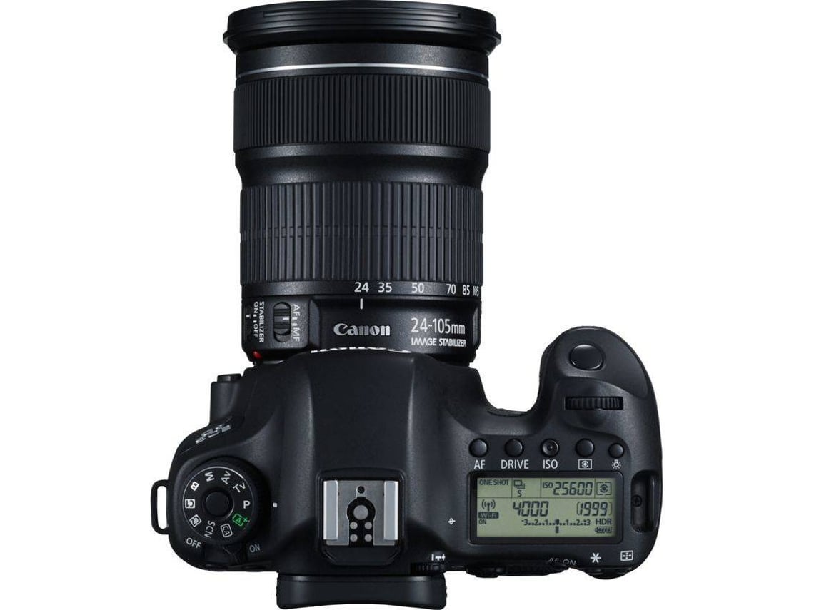 Kit Máquina Fotográfica Reflex CANON EOS 6D + EF 24-105mm (Full-Frame)