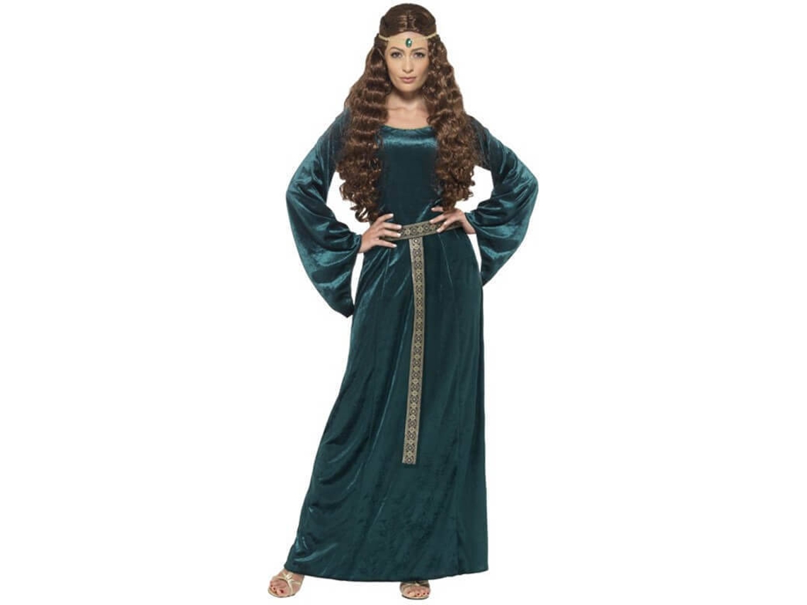 Fato de Mulher DISFRAZZES Donzela Medieval (Tam: XL)