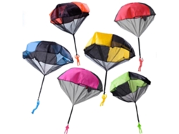 Pacote Com 6 Brinquedos De Arremesso De Paraquedas Para Meninos E Meninas, Presentes De Natal Para Lembrancinhas De Festa Olysi Shop