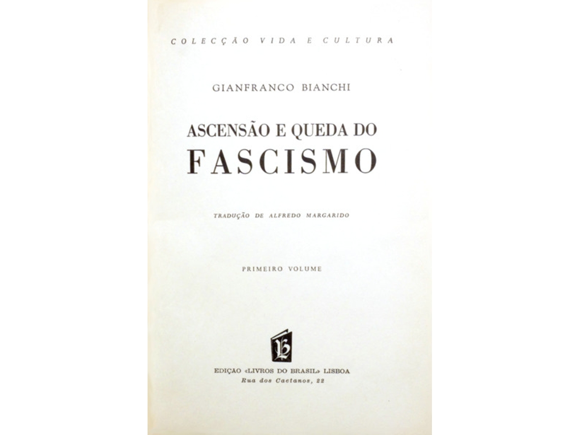 Livro Ascensão E Queda Do Fascismo. [2 Vols.] (Português)