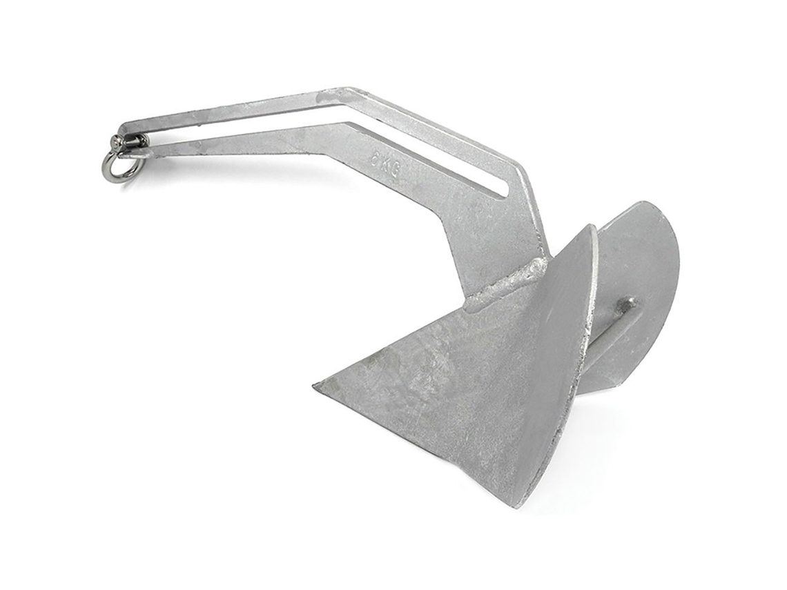 Arado Galvanizado Âncora Escape Prateado 20 Lbsseachoice