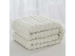 Manta Multifuncional de Algodão Jacquard Camada Única e Dupla Face Ideal para Outono Inverno, Macio, Quente, I