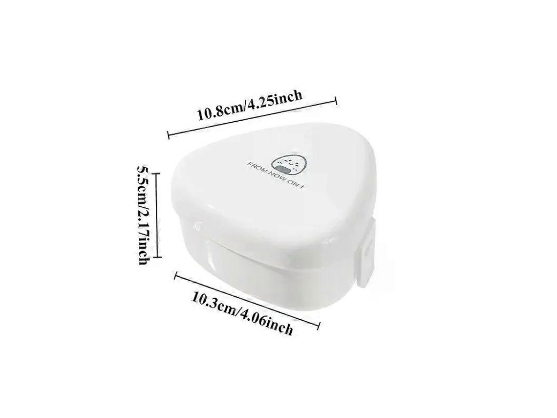 Lancheira Bento Com Pp, Micro-ondas Para Escola, Trabalho E Piquenique Elysve