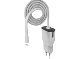 Transformador MUVIT Lightning 2.4A Branco