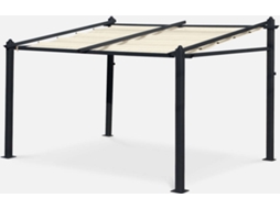Pérgola SWEEEK Murum (Cru - Aluminio - 3X4M)