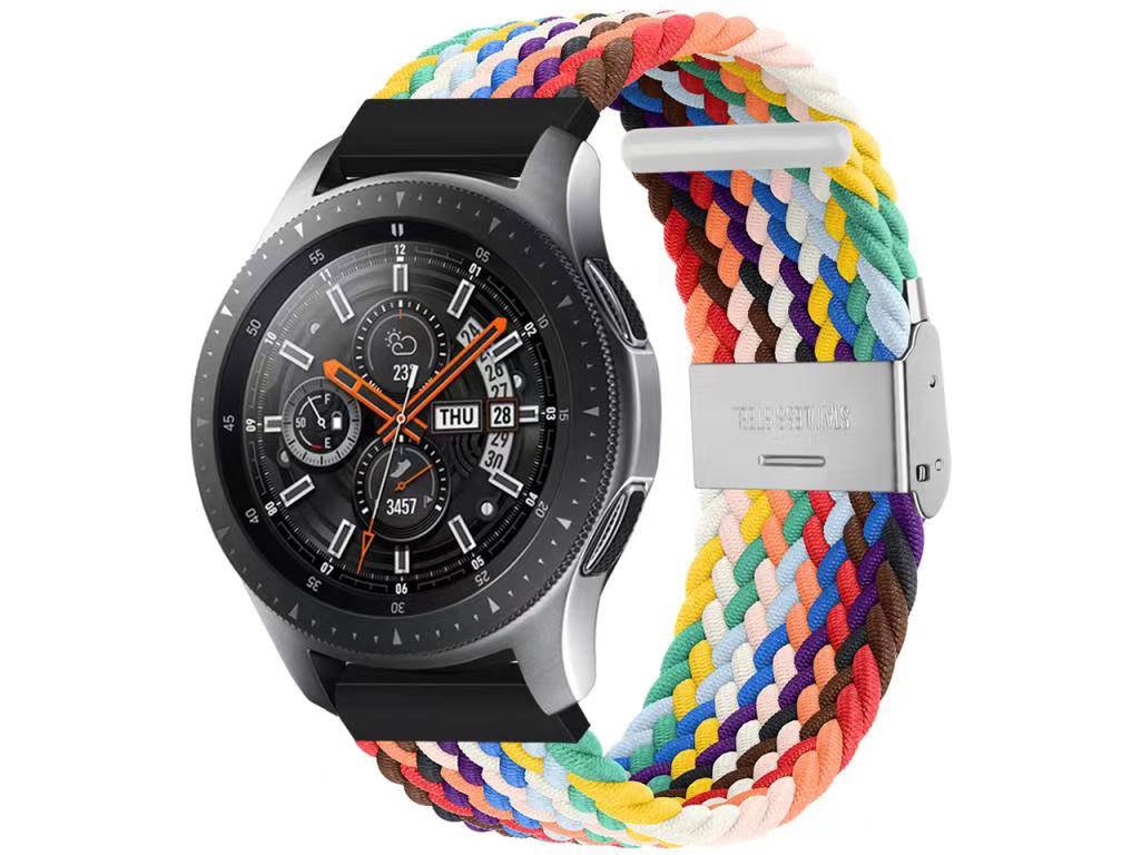 Bracelete Entrançada Ajustável para TicWatch PRO 3 Multicor