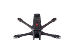 Dc Axisflying Manta 5 Pro Squashed X/dc Kit Frame Fibra Carbono 5" Compatível Dji O4 Pro P/ Drone de Corrida Fpv Freestyle Rc Diy MDUG