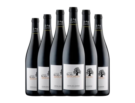 Vinho LES COTEAUX DE FOURNÈS Bois de Brignon Côtes du Rhône (0.75 L - 6 Unidades)