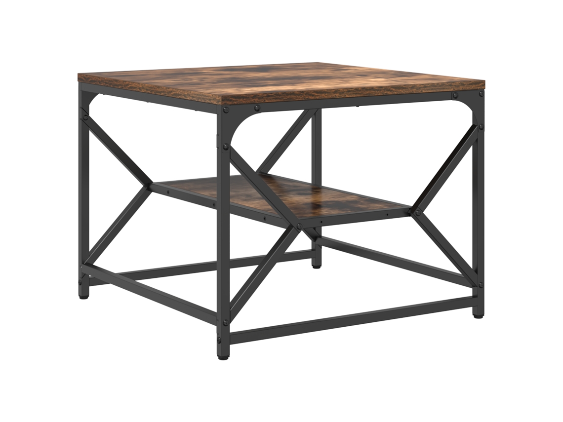 Conjunto 1 Mesa De Centro Vidaxl Castanho Derivados De Madeira (51 X 50 X 40 Cm)
