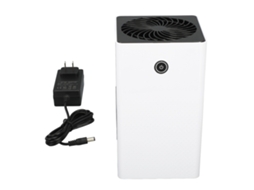 Desumidificador portátil silencioso 1l, tanque, 22.5w, para casa, quarto, porão, 360° | S/MARCA