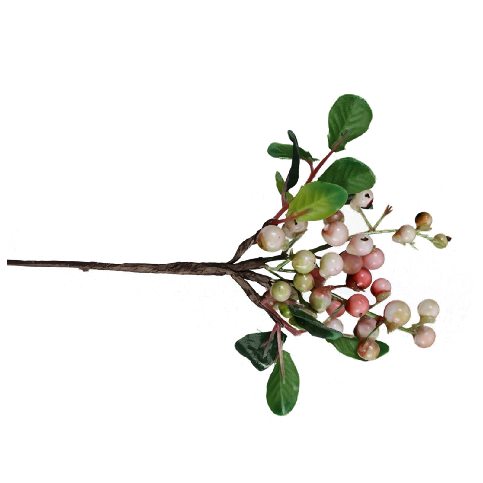 Laxiscreed Arranjo Floral Com Frutas De Espuma Para Decoração De Natal Vermelha E Branca