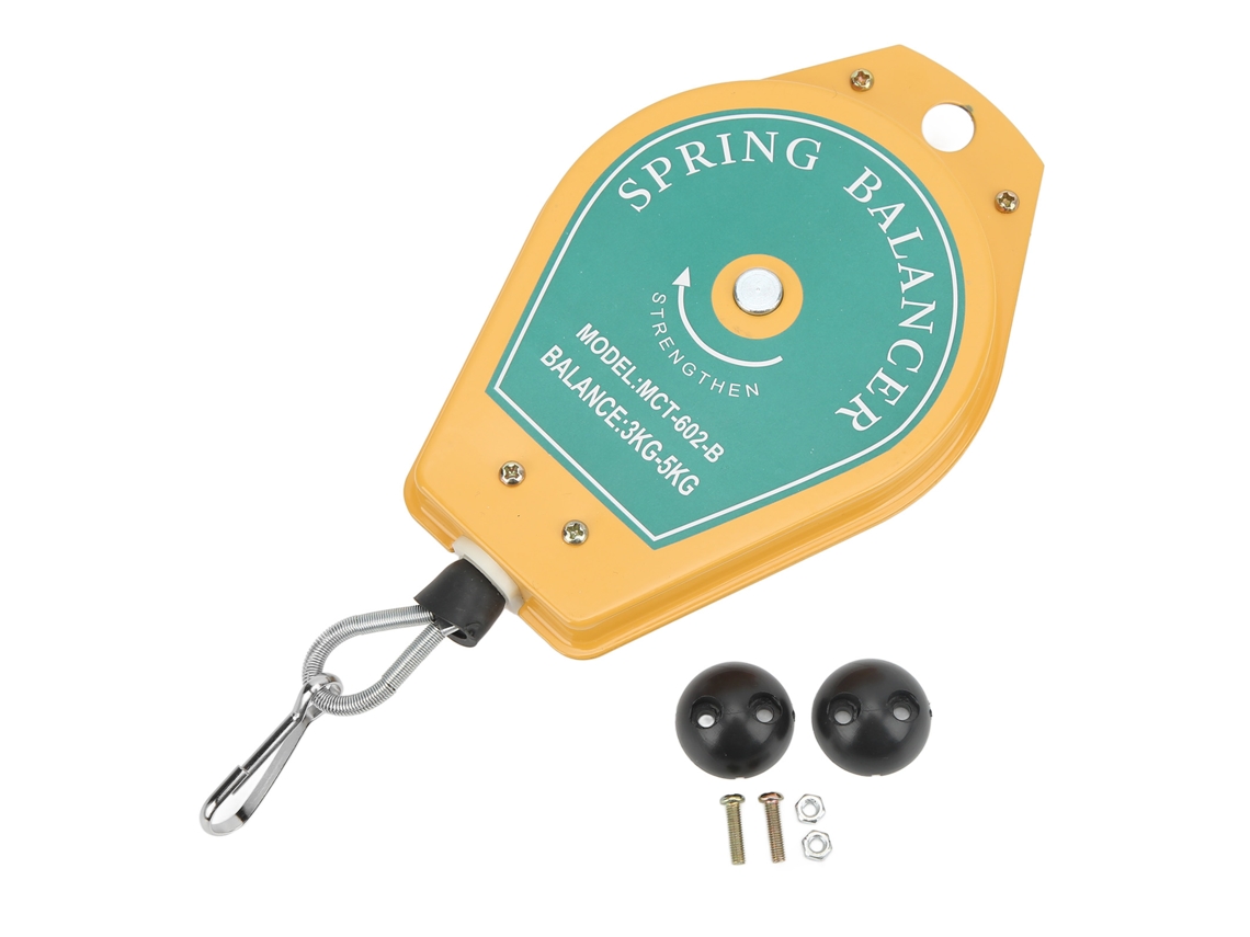 Equilibrador De Mola Retrátil 3-5 Kg Para Ferramentas, Suporte De Suspensão Com Acessórios