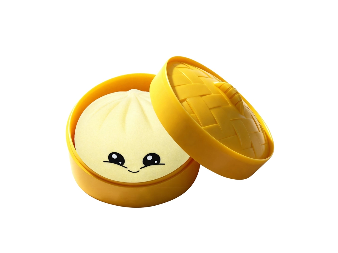 Squishy Amarelo Cute da LAXISCREED para Alívio de Estresse e Diversão Portátil