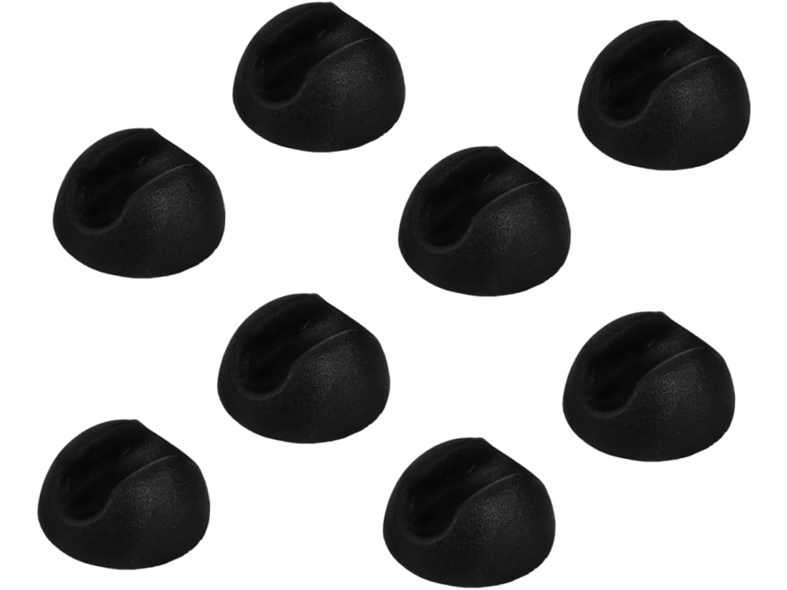 Uonlytech Conjunto De 8-protetores Pés Mesa Em Formato Grampo Cabelo Com Design Meia Esfera Pvc Antiderrapante