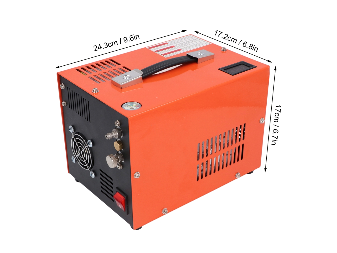 Compressor De Ar Pcp 30mpa Com Cooler E Display