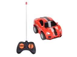 Primerox carro de Controle Remoto de Alta Velocidade 4 Canais 1/43 para Crianças Vermelho 6148t