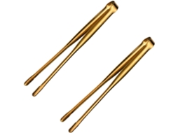 Pinças Para Churrasco De Aço Inoxidável 304 Estilo Japonês, 2 Peças, Resistentes À Ferrugem E Fáceis De Manusear, Para