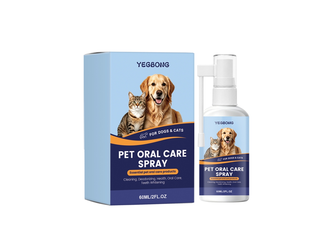 Spray Limpeza Dentes Animais de Estimação