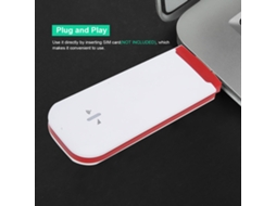 Adaptador/receptor De Placa De Rede Usb Sem Fio 4g De Alta Velocidade Com Suporte Para Cartão De Memória/wifi Slowmoose