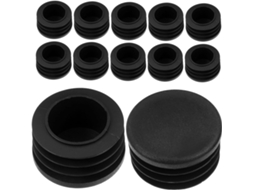 Ukcoco Conjunto De 20-tampas Nylon Para Tubos Quadrados, Proteção Antiderrapante Para Pés De Móveis