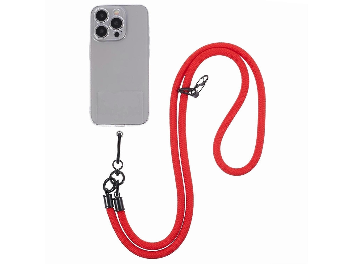 Lurelia Cordão Para Telemóvel Ajustável Transversal 10 Mm 10mm 60 Cm Anti-perda