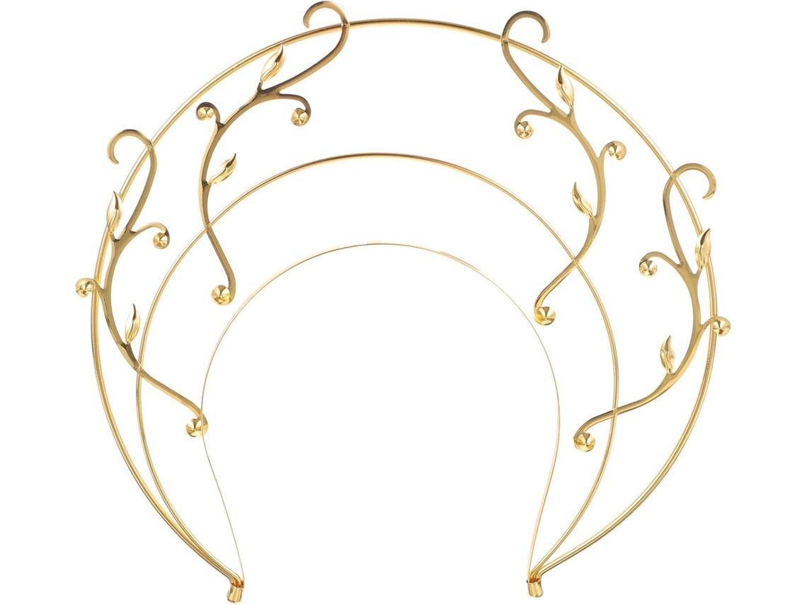 Elegante E Sofisticado Adorno De Cabeça Chinês Vintage Em Liga De Ouro, Acessório.