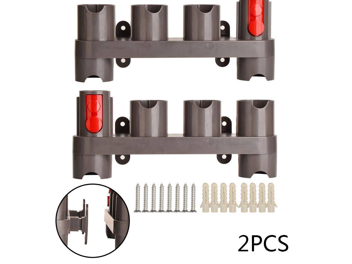 Suporte de armazenamento rack organizador para dyson v7 v8 v10 v11 adaptadores tubos expansão escovas rack armazenamento cabide replacemnet