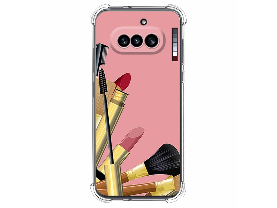 Capa Tumundosmartphone De Silicone À Prova De Choque Para Nothing Phone 4a 5g Com Design Escovado