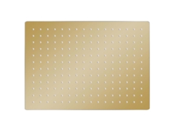 Cabeça de Chuveiro Retangular Aço Inoxidável Dourado MAISON EXCLUSIVE (40x30 cm)
