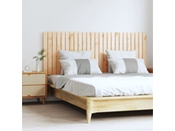 Cabecero de pared 159,5x3x60 cm Madera maciza de pino