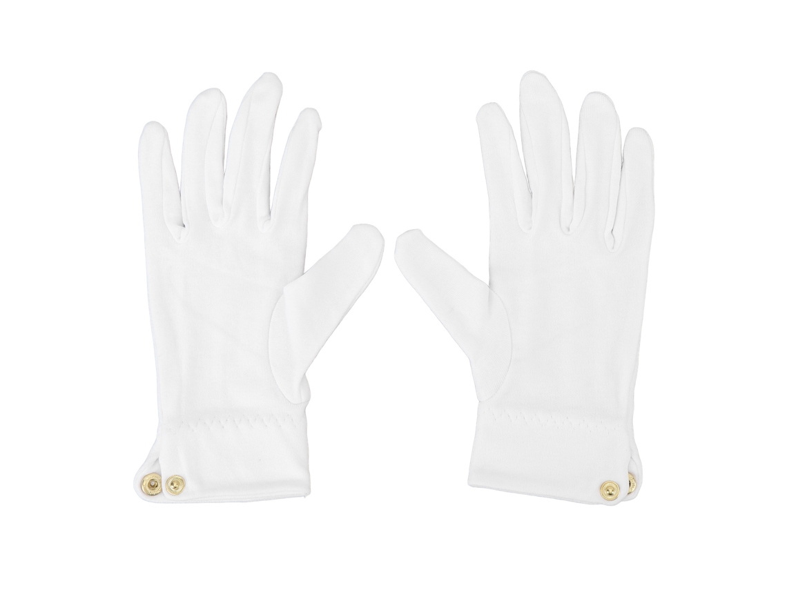Urbannova-luvas De Bilhar Profissionais 2pcs Poliéster Algodão Brancas